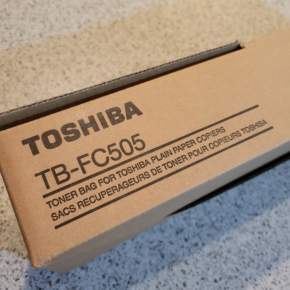 Toshiba TB-FC505 Waste Toner Bag Genuine OEM Part Sealed Box✨️NEW IN BOX✨️